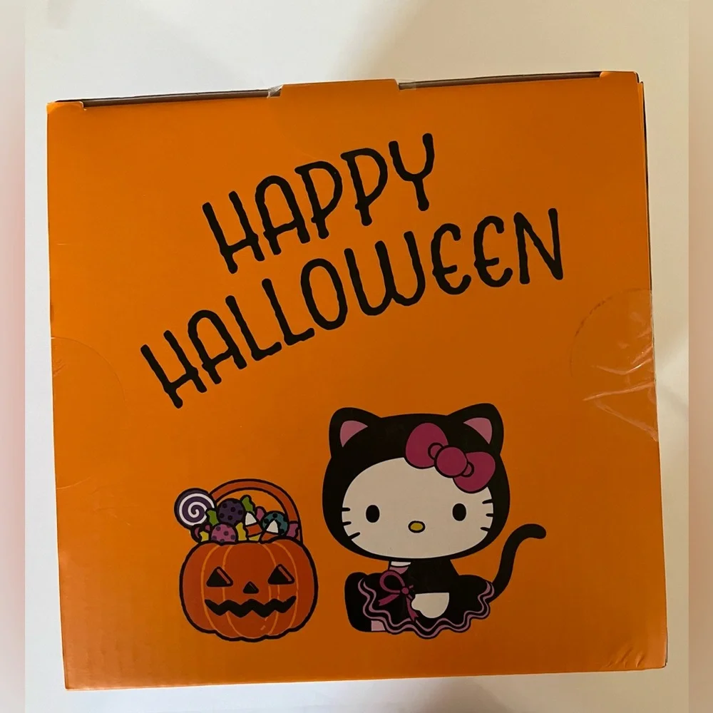 New Hello Kitty Halloween Pumpkin LED Aroma Fan Multicolor lighting Rechargeable